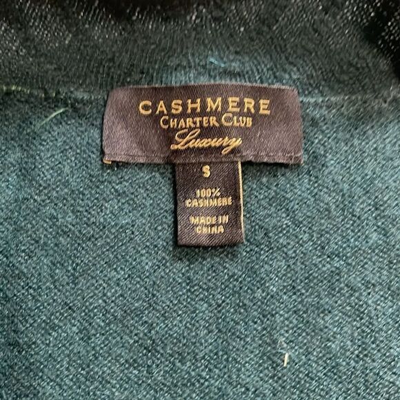 Charter Club Cashmere Open-Front Cardigan - Picture 7 of 11